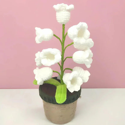 LitLamp™ Floral Crochet Lamp