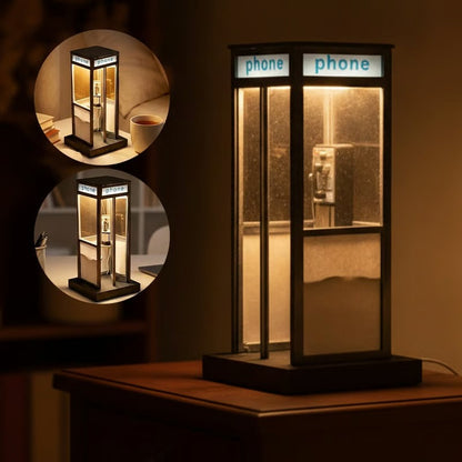 Vintage Phone Booth Ambient Lamp