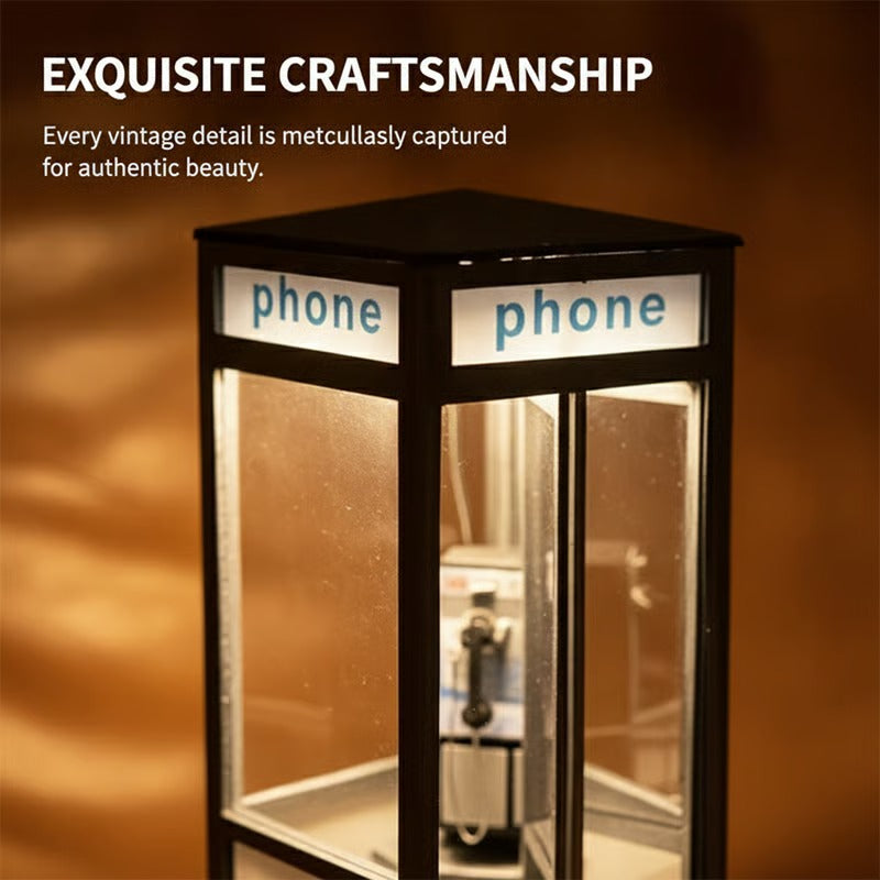 Vintage Phone Booth Ambient Lamp