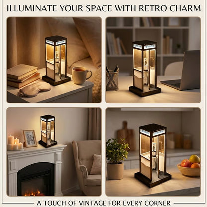 Vintage Phone Booth Ambient Lamp