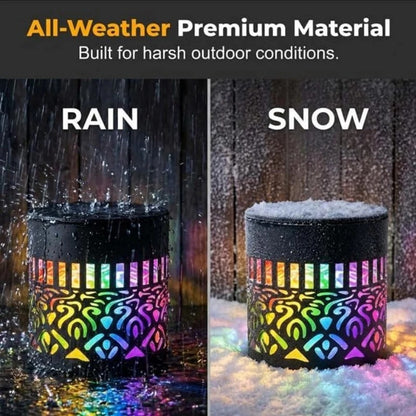 Litlamp® Solar Mandala Wall Light with 7-Color Glow