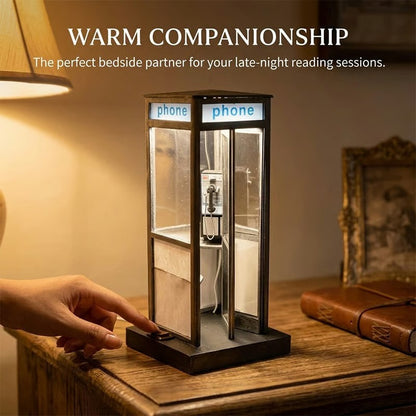 Vintage Phone Booth Ambient Lamp
