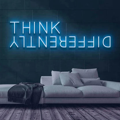 Think Differently Neon Sign