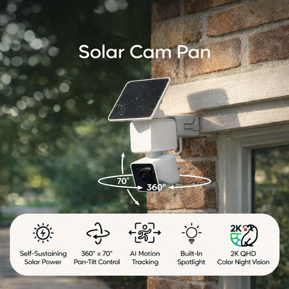 Litlamp® Solar Cam Pan