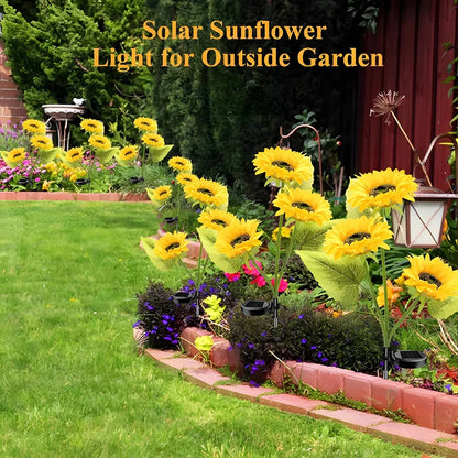 Litlamp® Solar Sunflower LED Lights
