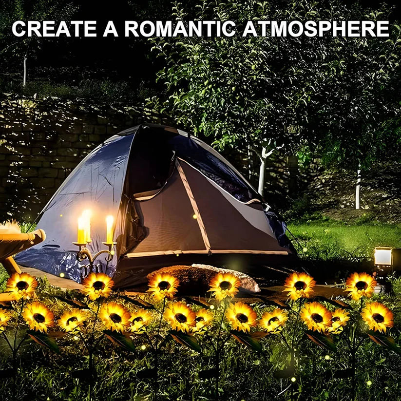 Litlamp® Solar Sunflower LED Lights