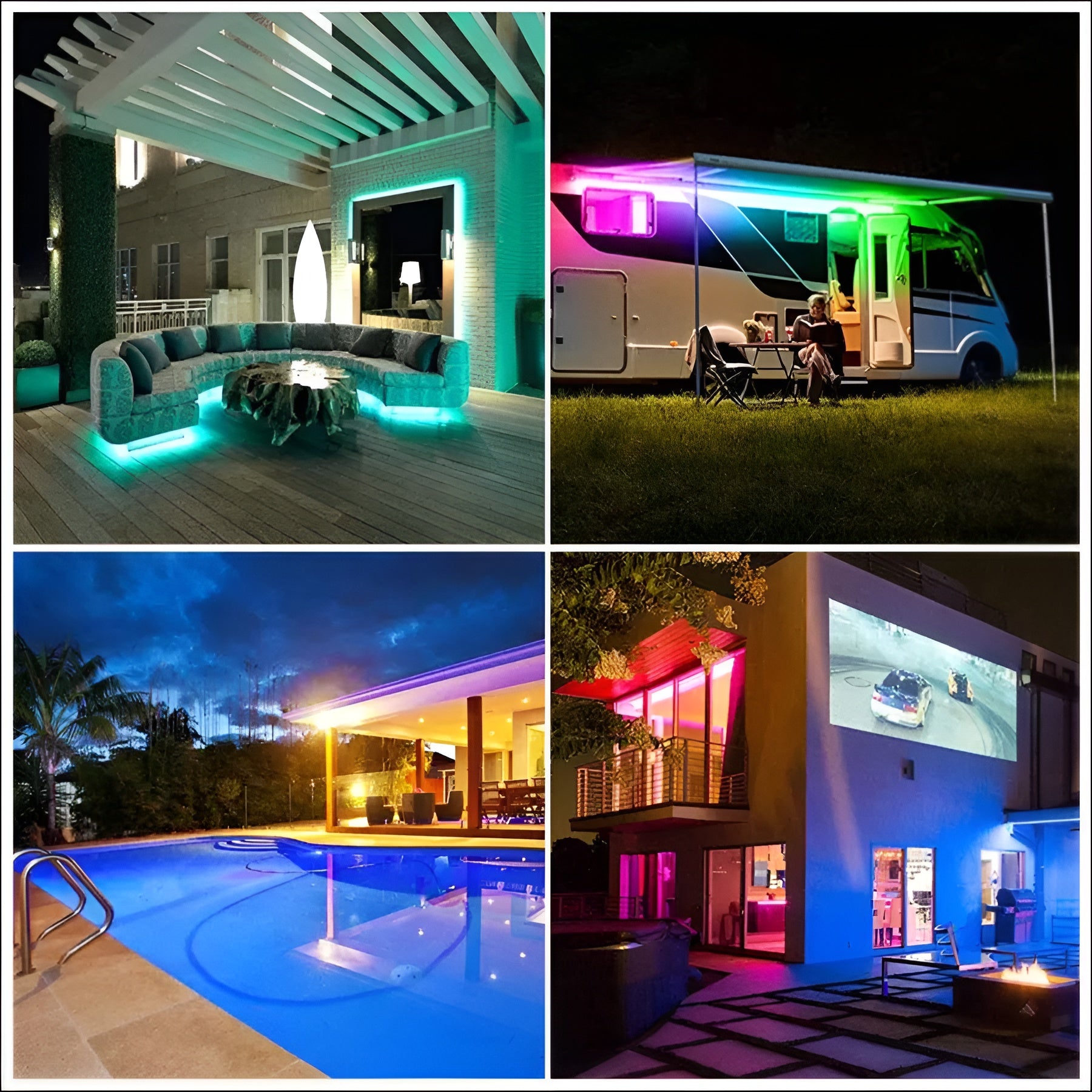 Smart LED Christmas Tree Lights ZULIE LLC DBA LIT LAMP