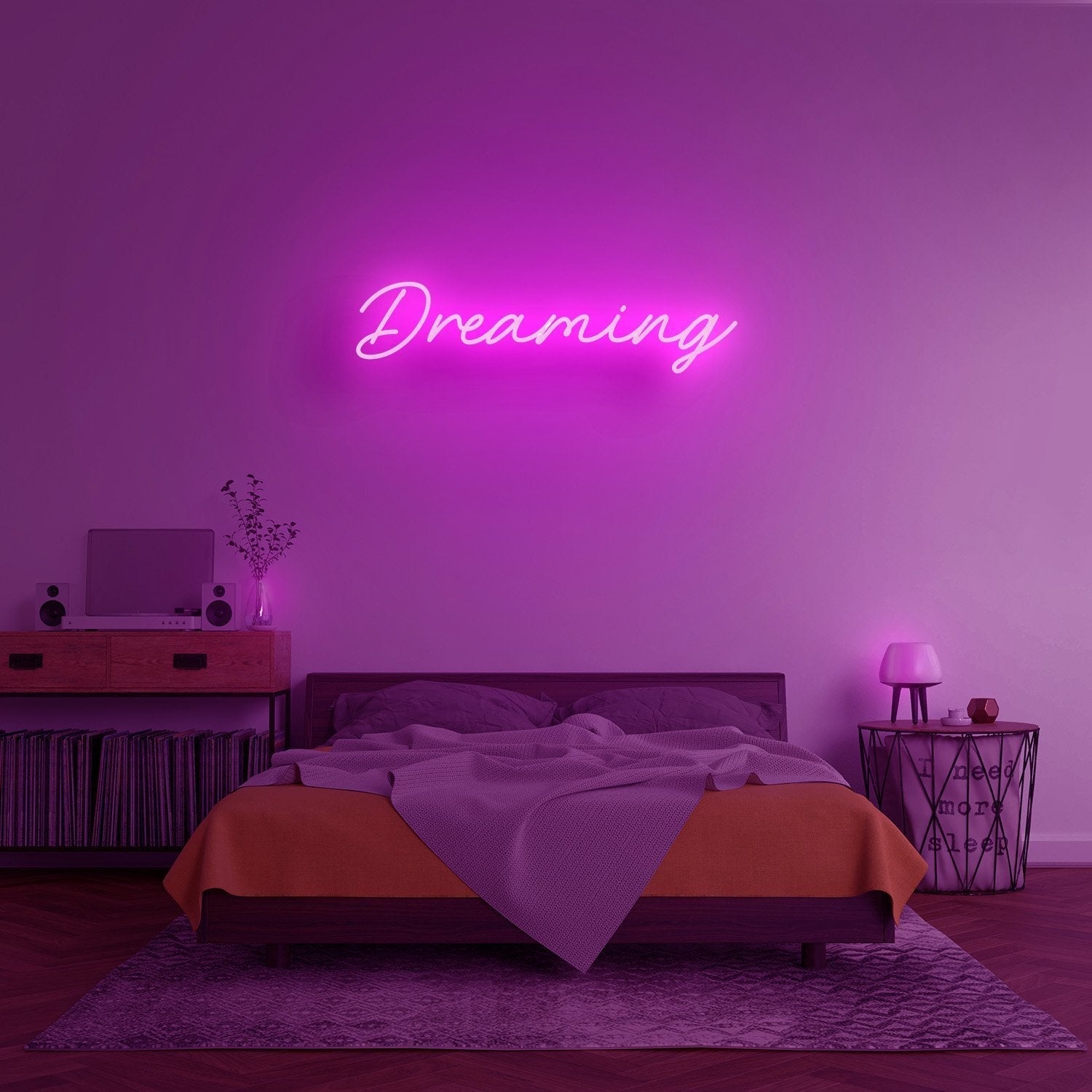 Dreaming Neon Sign - ZULIE E-COMMERCE LLC DBA LIT LAMP