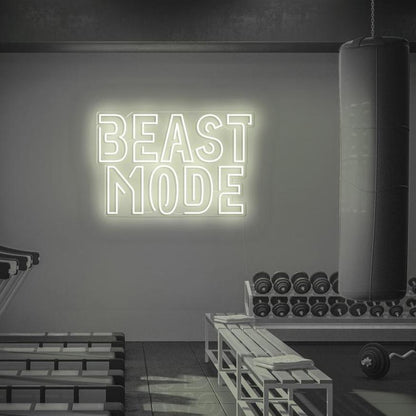 Beast Mode Neon Sign
