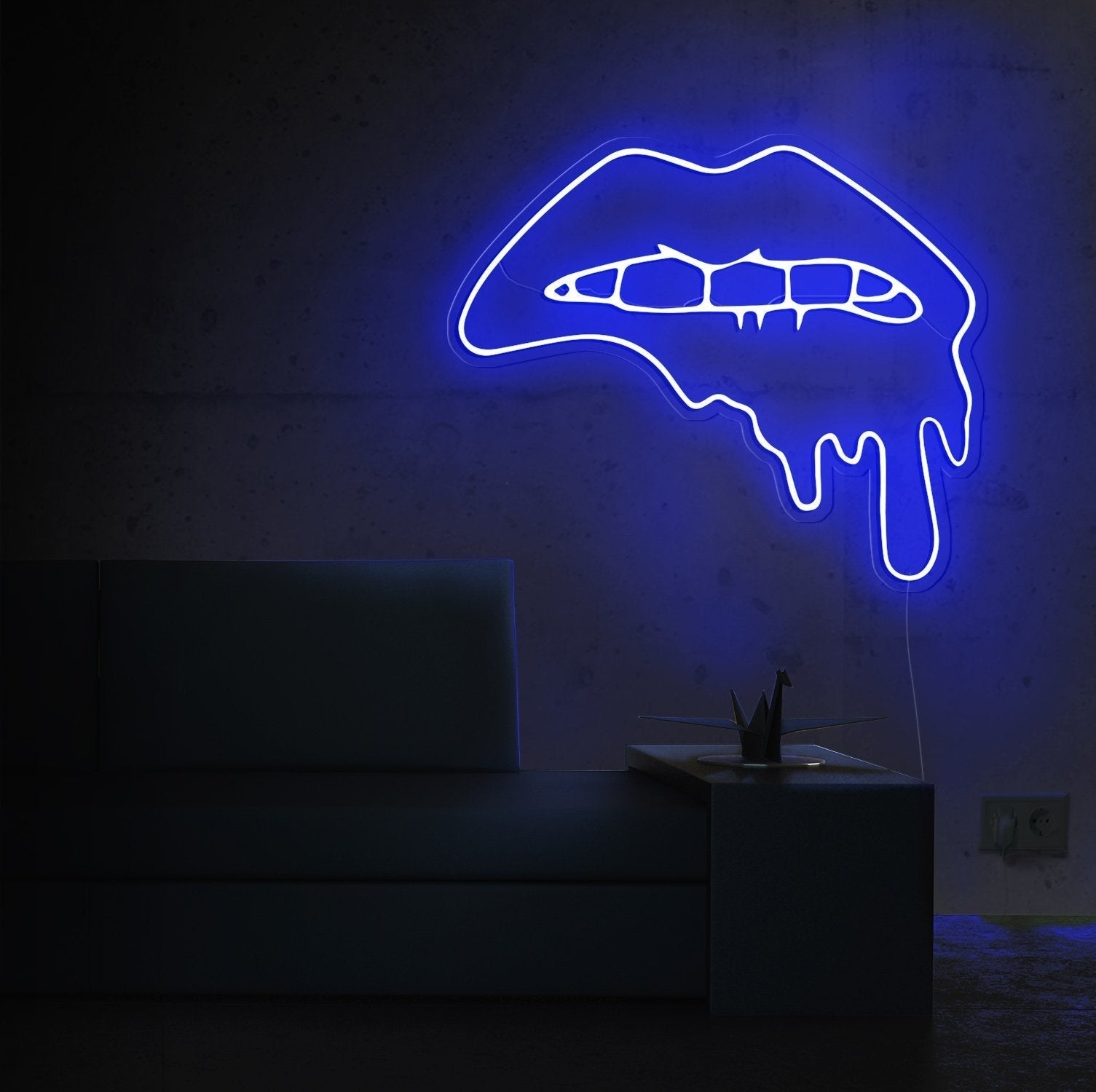 LED Neon Sign Off White Drip – The Neon Company