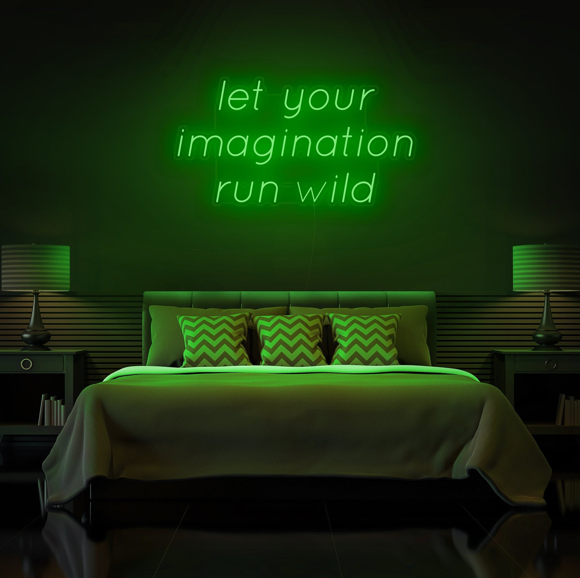 Let Your Imagination Run Wild Neon Sign