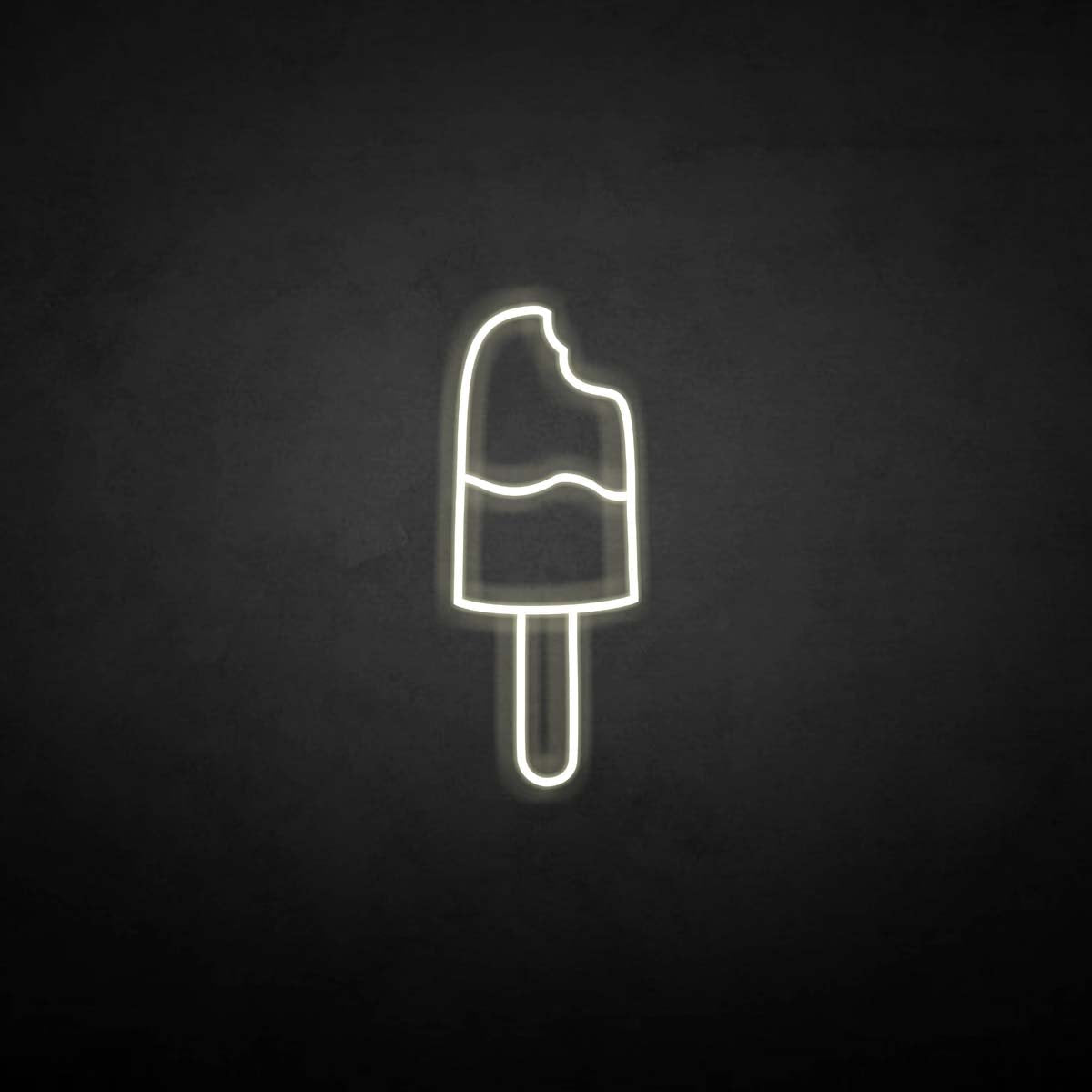 'popsicle' neon sign