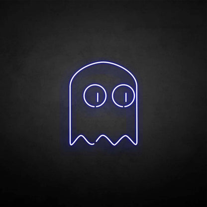 'ghost' neon sign