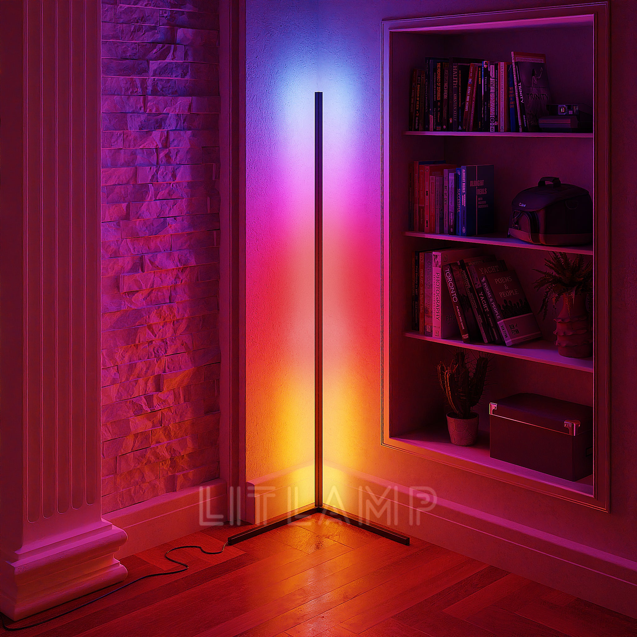 LED color changing light brightest mood lighting LitLamp ZULIE E COMMERCE LLC DBA LIT LAMP